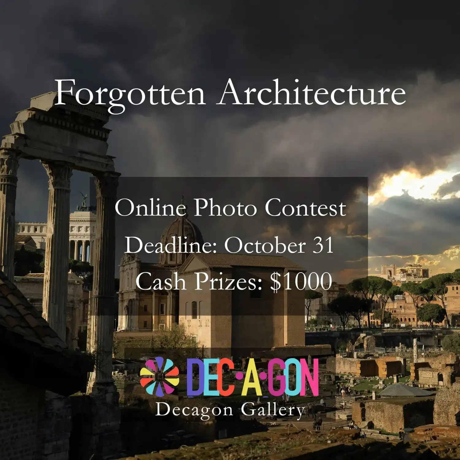 Forgotten Architecture por Decagon Gallery