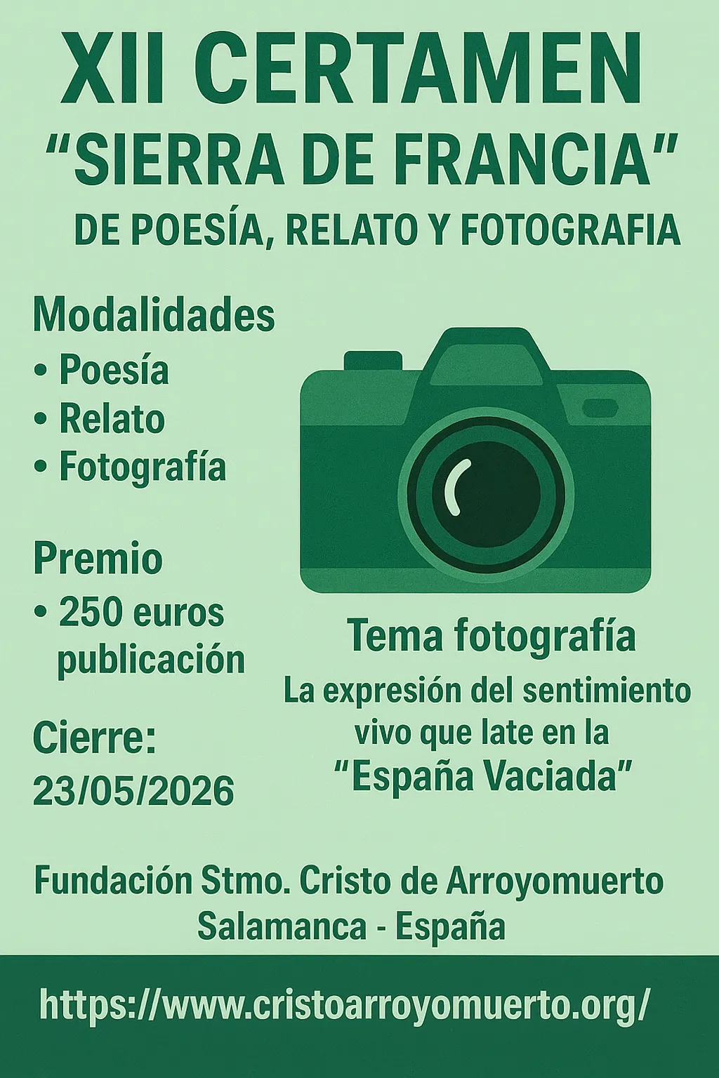 XII Certamen Internacional de Fotografía Sierra de Francia