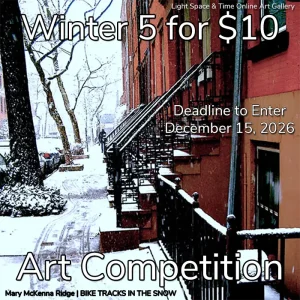 “Winter 5 for $10” por Light Space & Time Online Art Gallery 2026
